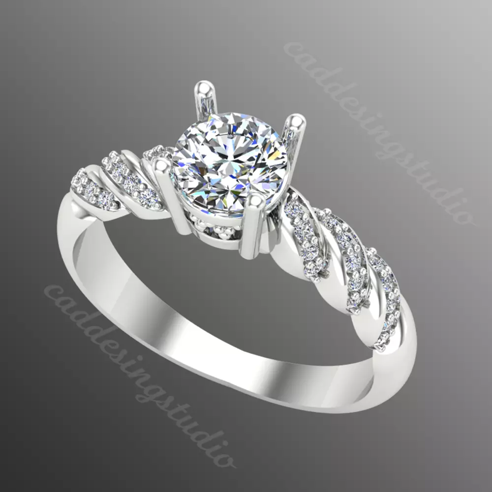 Ring rk142 3D print model_0