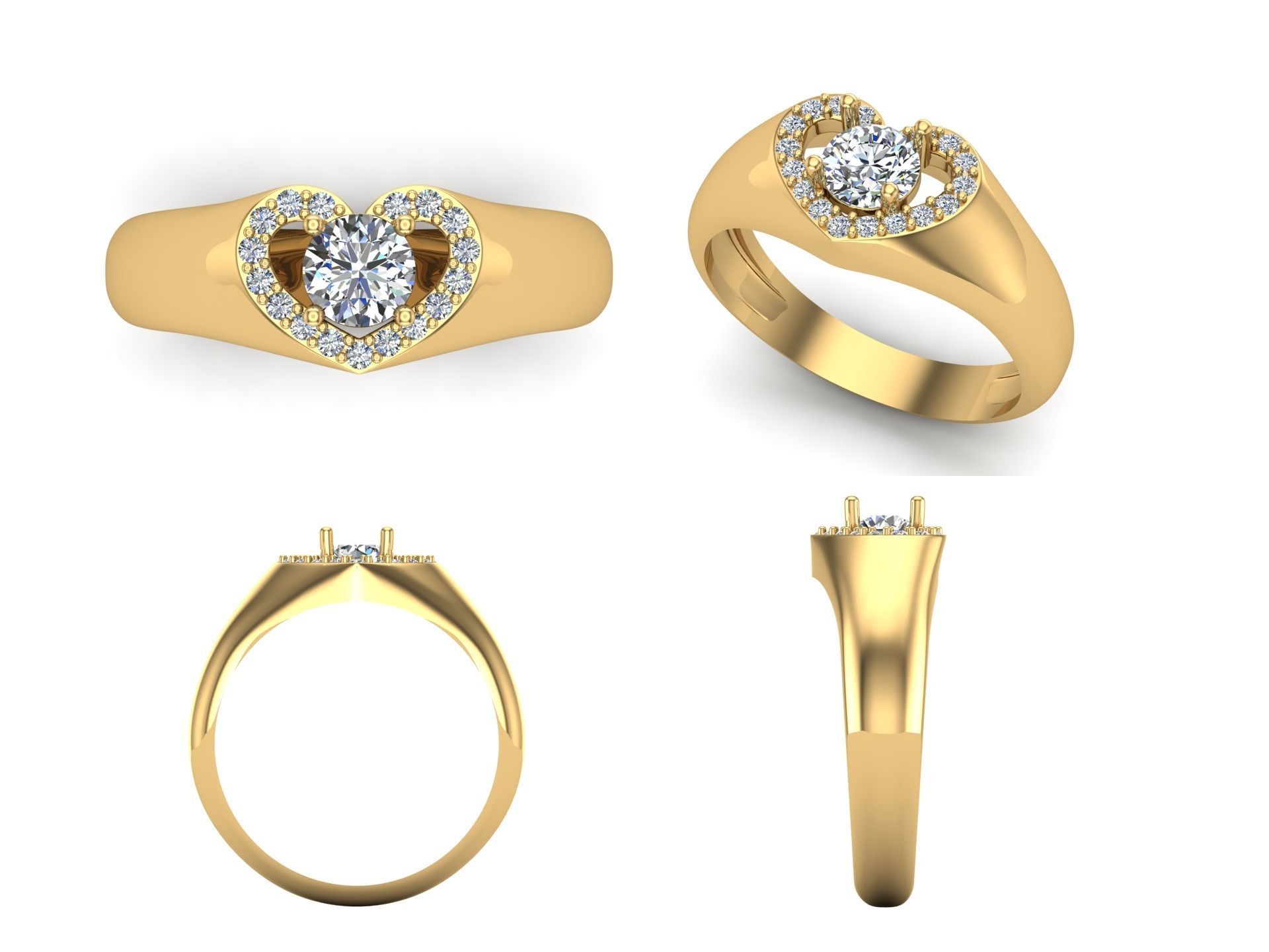 Ring rk140 3D print model_5