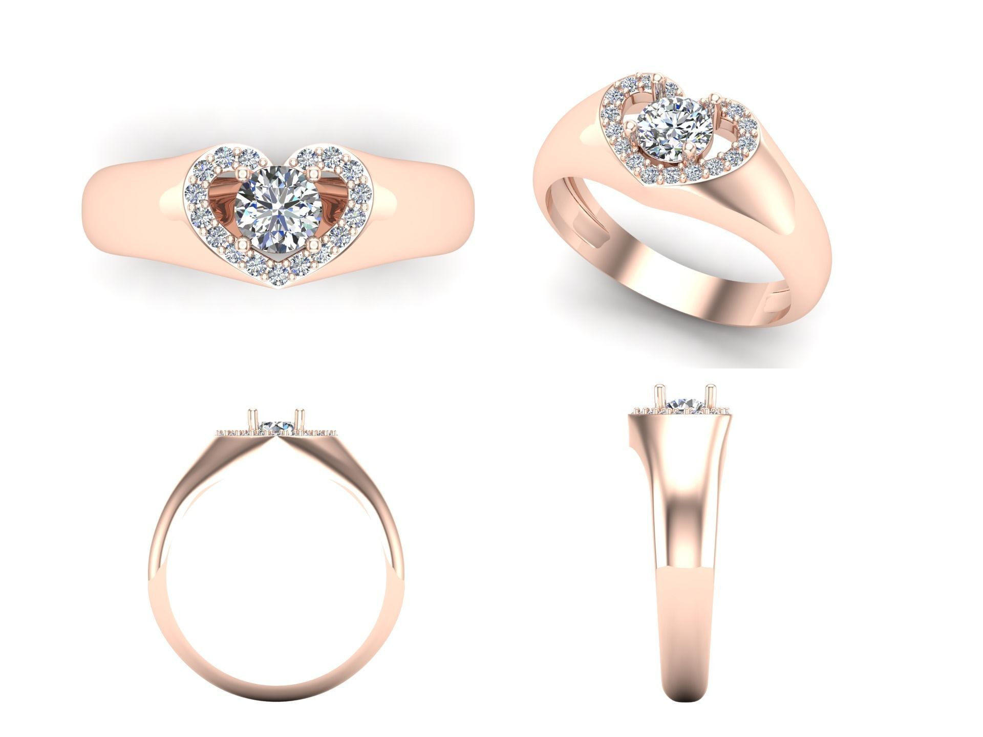 Ring rk140 3D print model_4