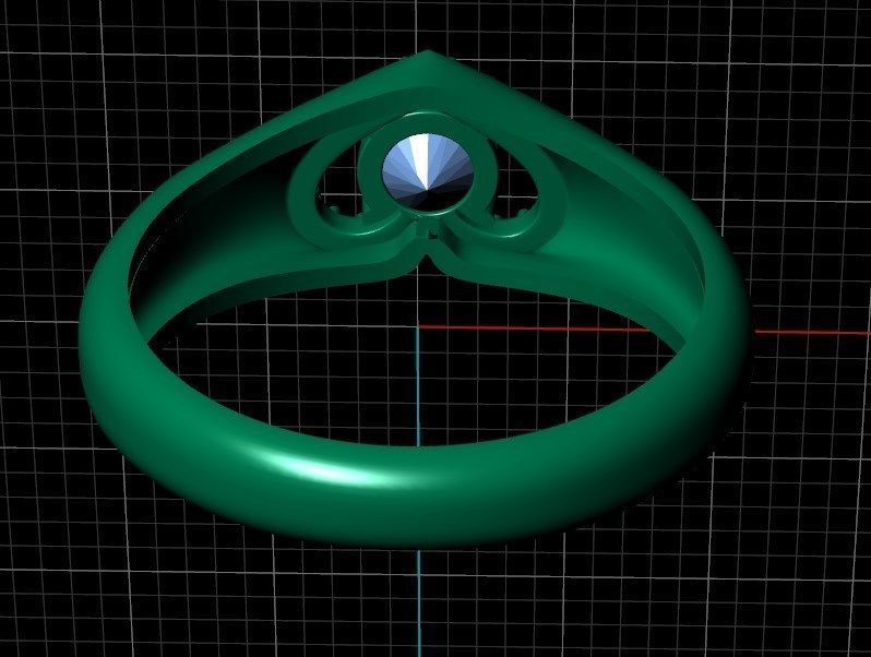 Ring rk140 3D print model_6