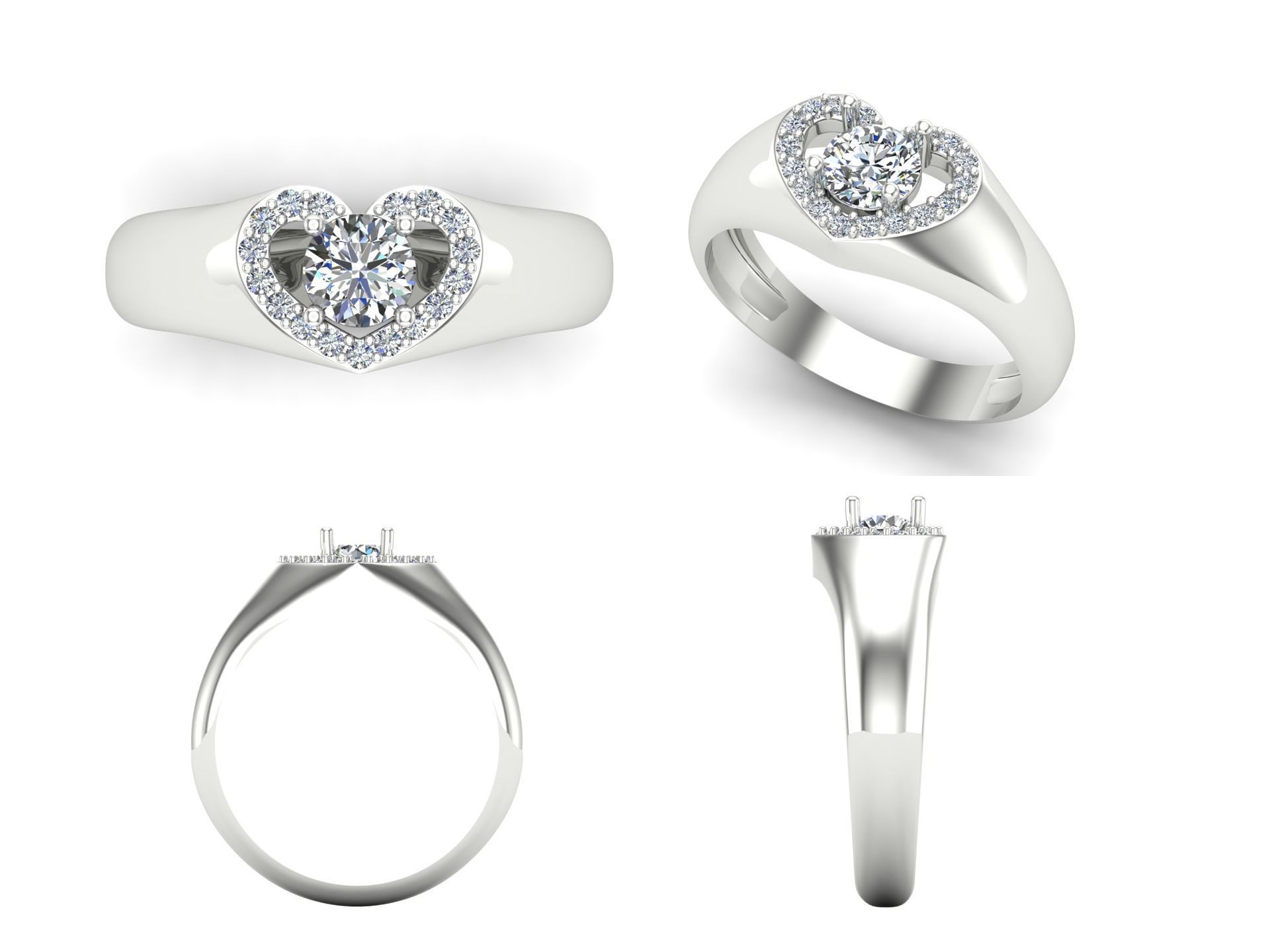 Ring rk140 3D print model_3