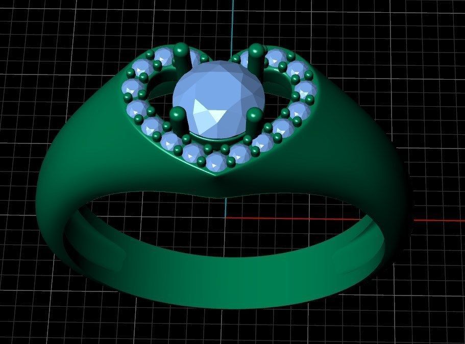 Ring rk140 3D print model_9