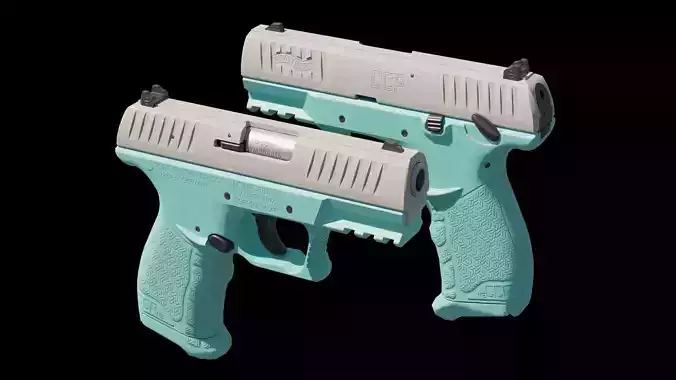 Walther CCP M2 380 Angle Blue