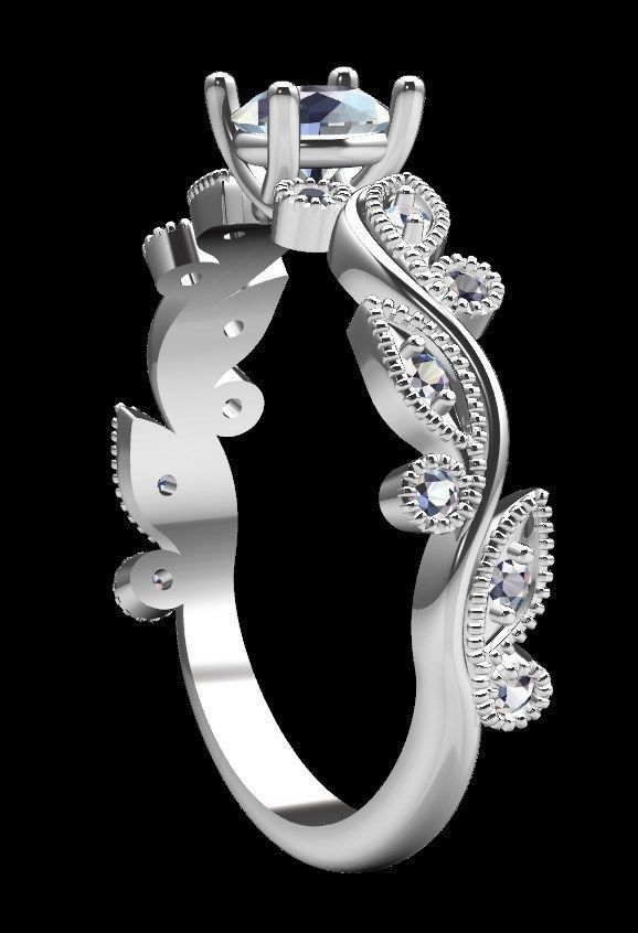 Ring rk139 3D print model_11