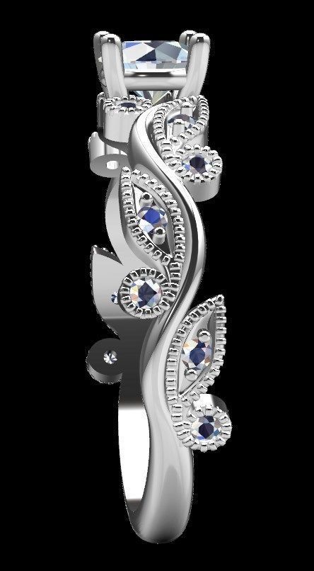 Ring rk139 3D print model_12