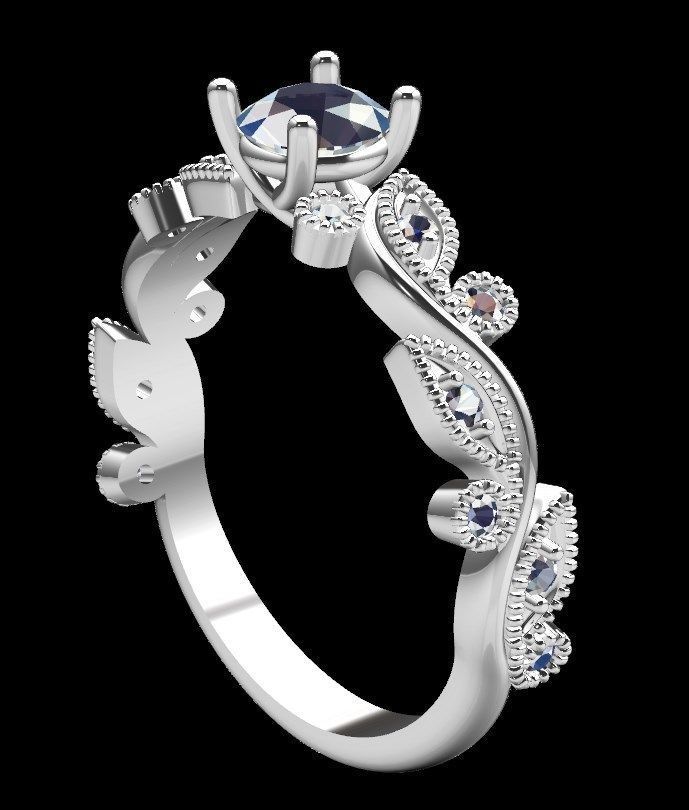 Ring rk139 3D print model_14