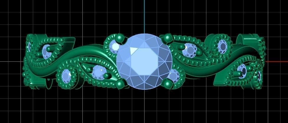 Ring rk139 3D print model_7