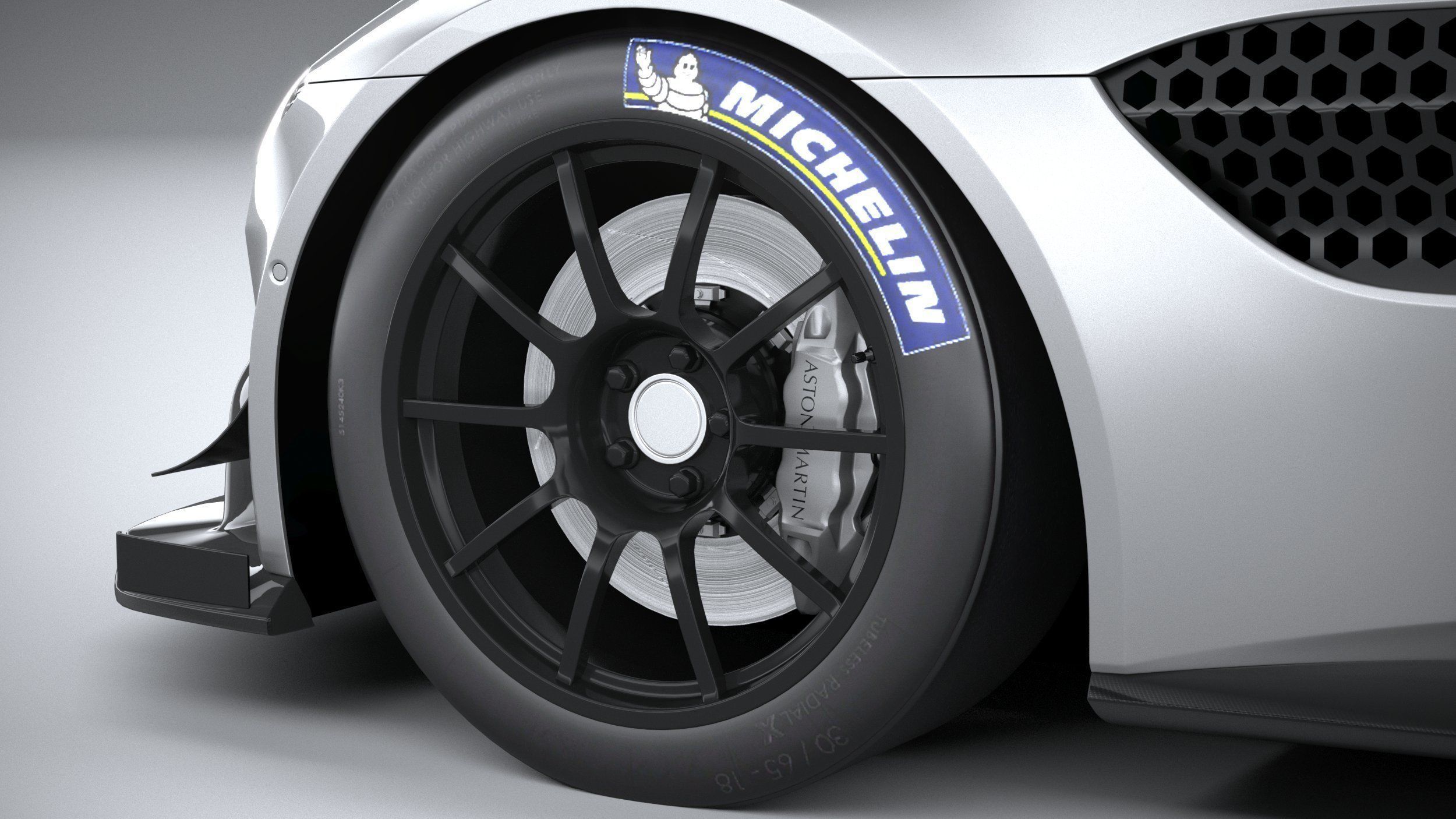 Aston Martin Vantage GT8R 2021 3D model_16