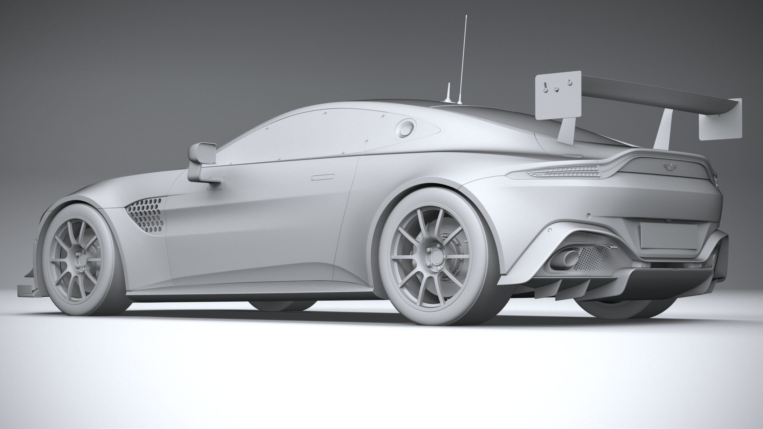 Aston Martin Vantage GT8R 2021 3D model_21