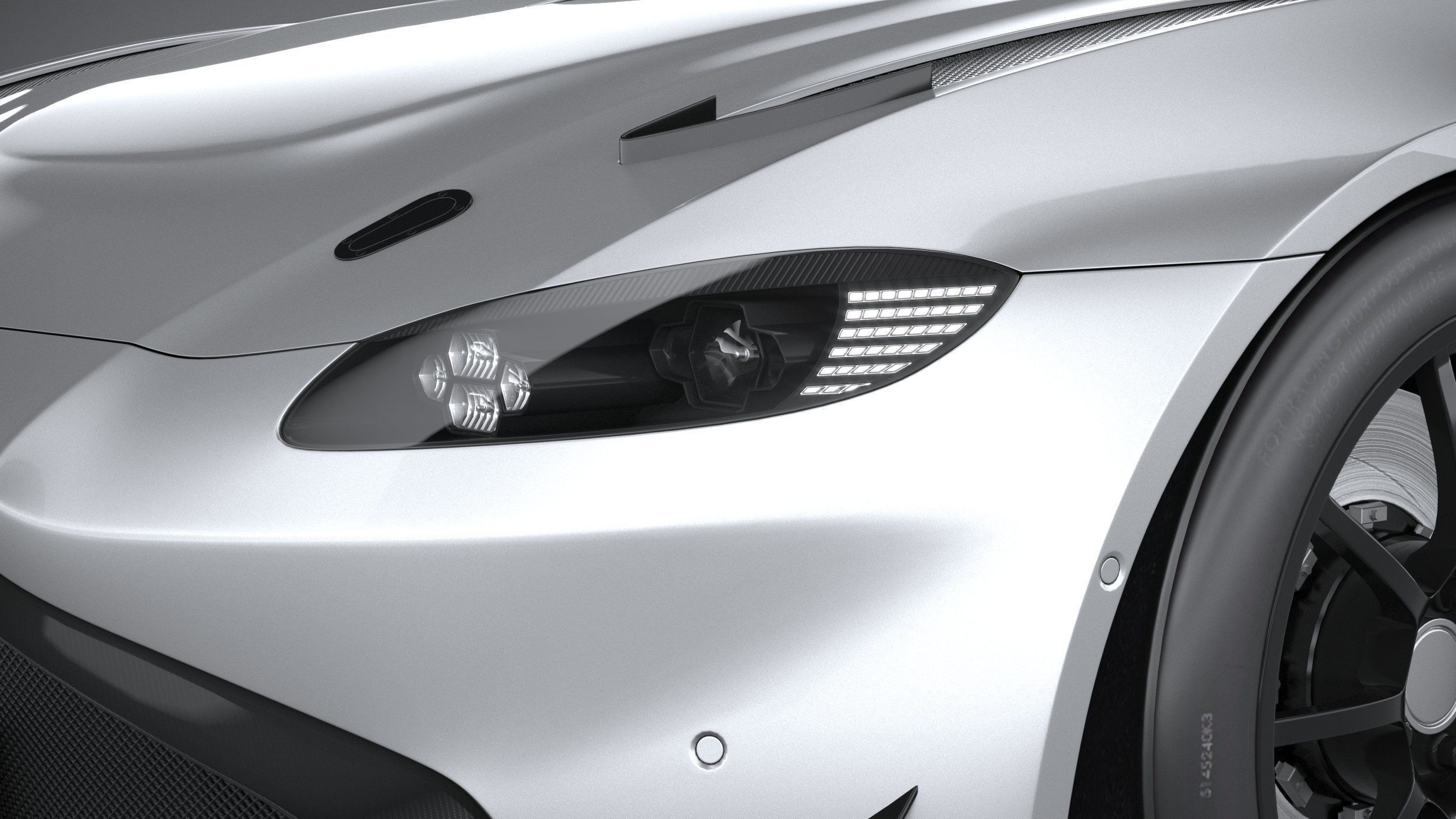 Aston Martin Vantage GT8R 2021 3D model_14