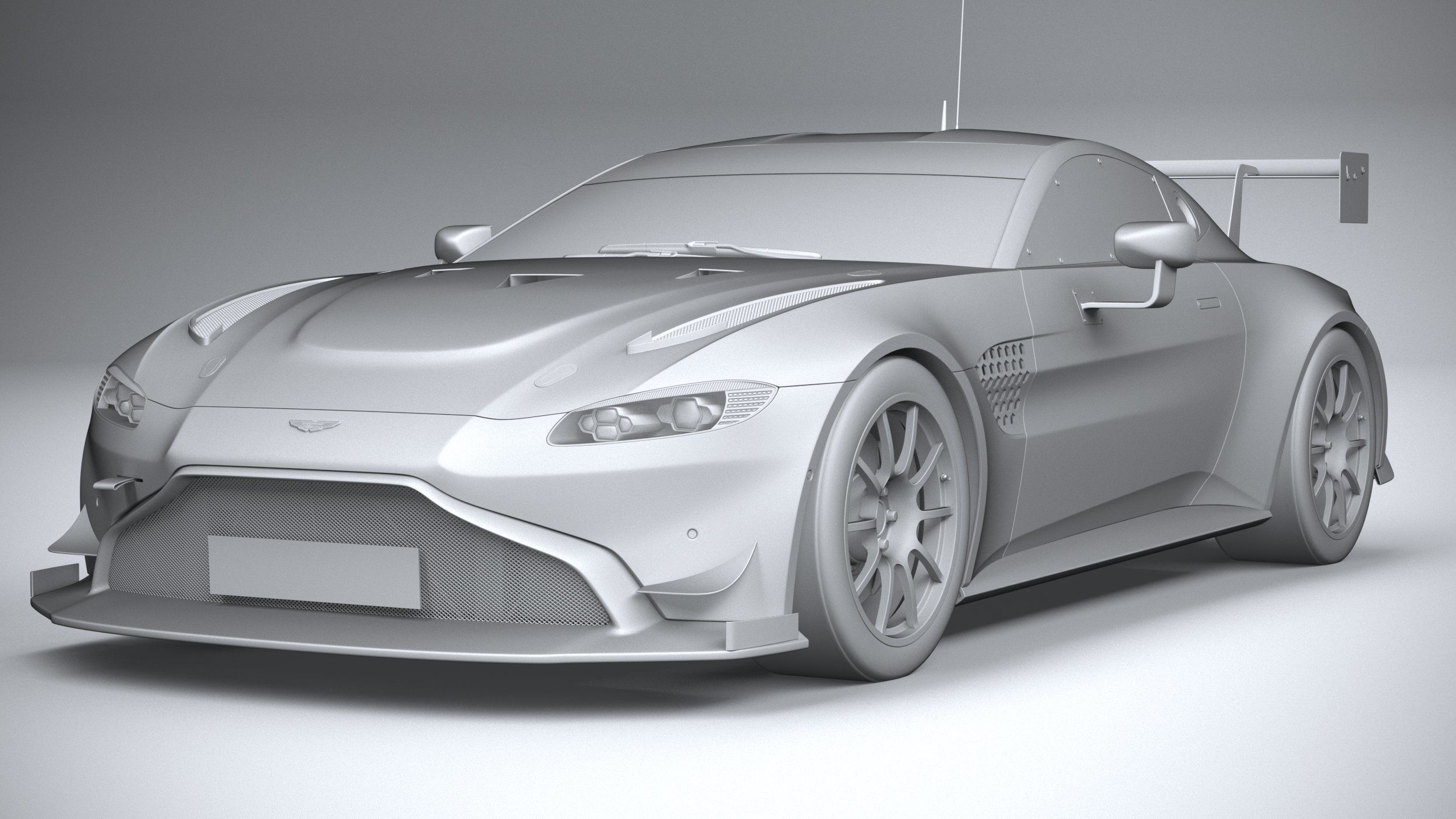 Aston Martin Vantage GT8R 2021 3D model_20