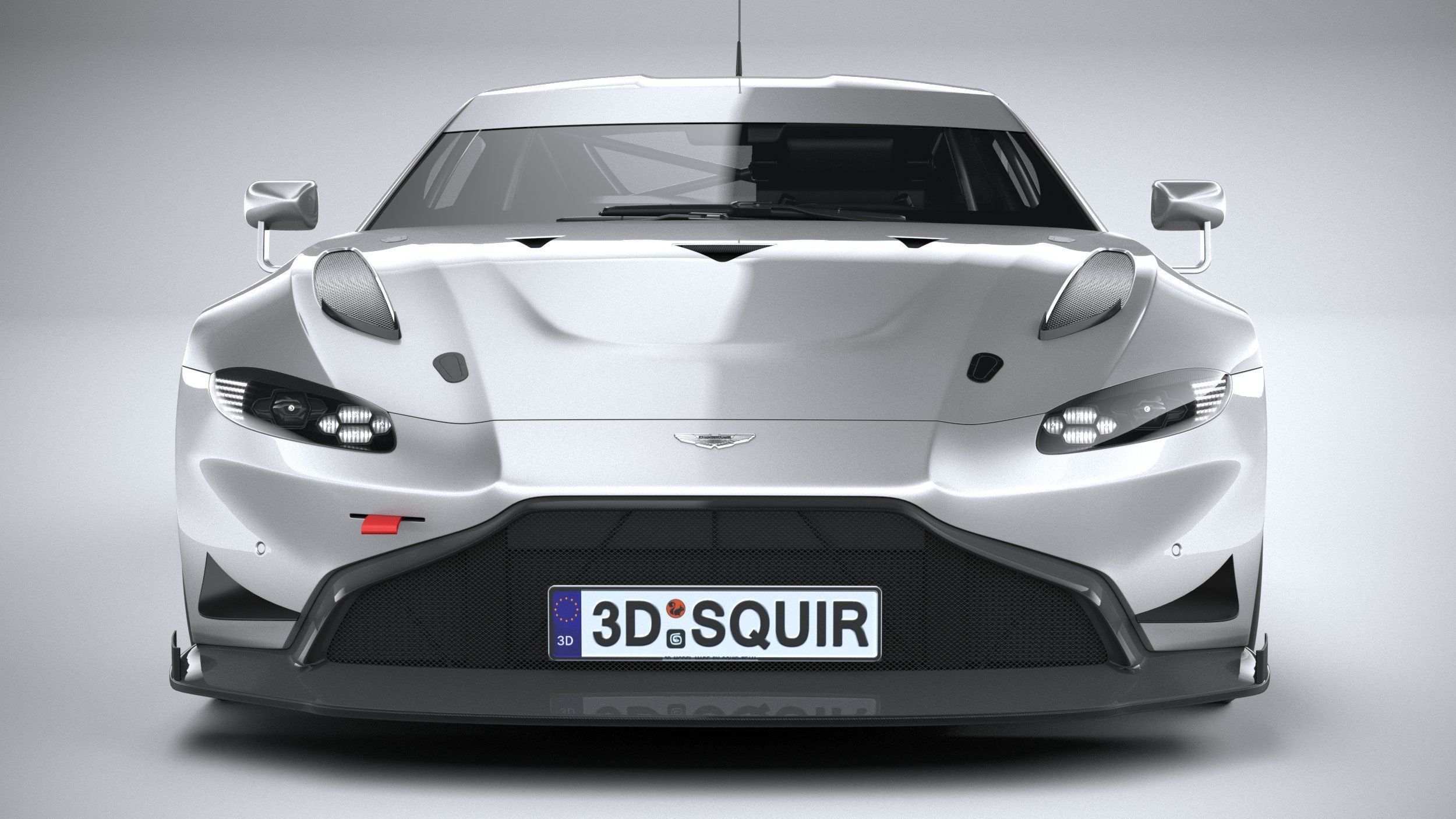 Aston Martin Vantage GT8R 2021 3D model_13