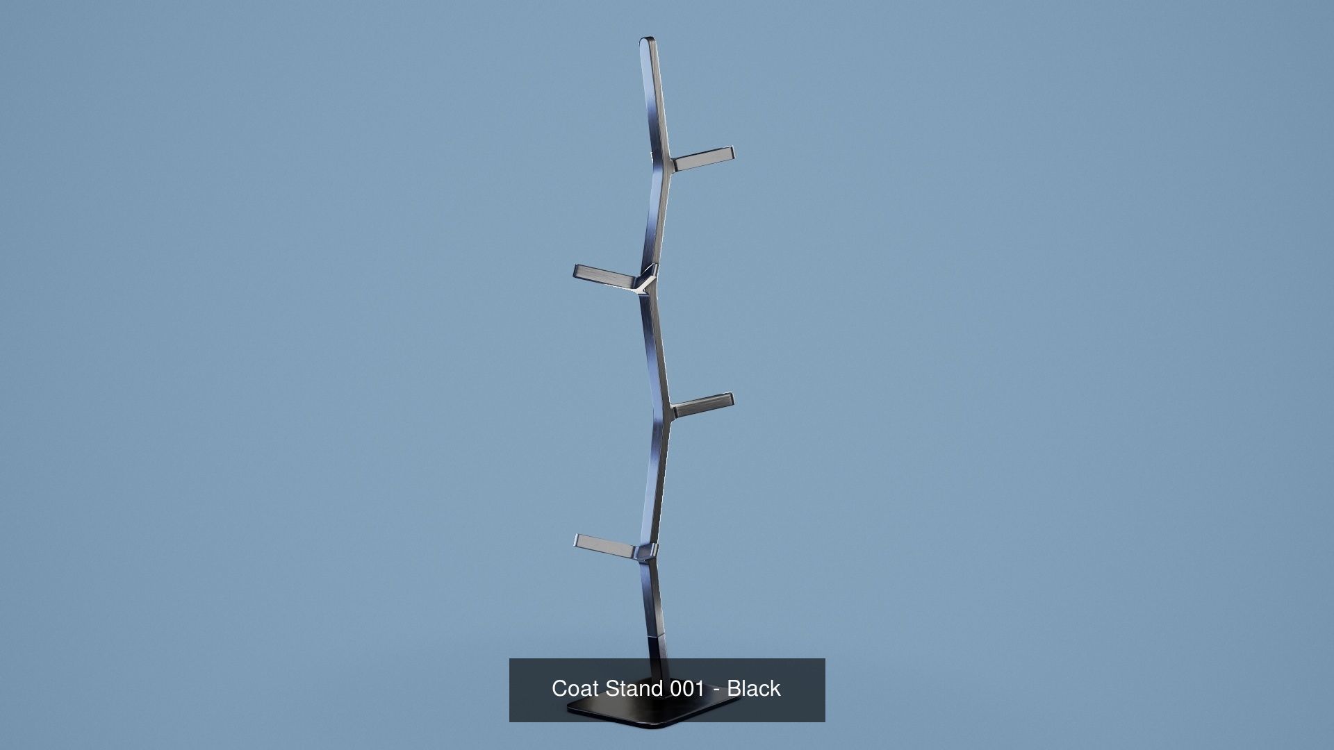Coat Stand 001 3D Model Collection_2