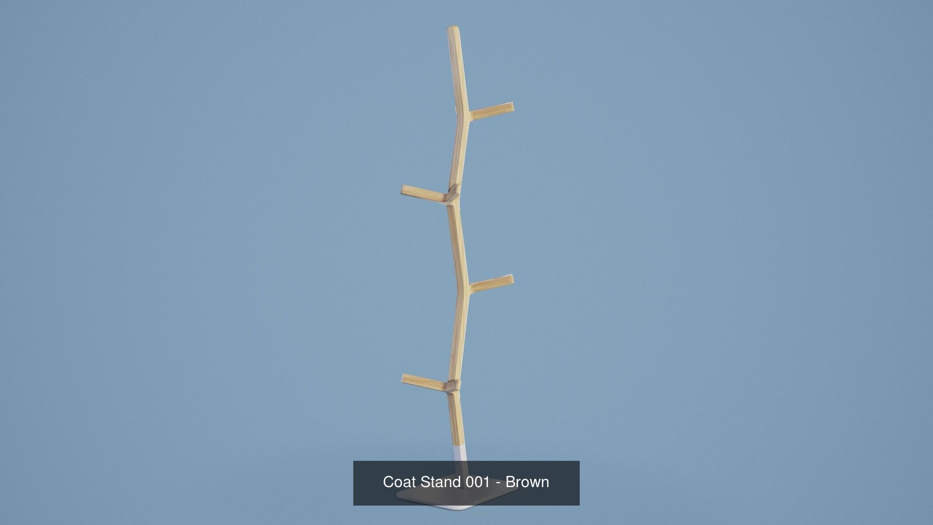 Coat Stand 001 3D Model Collection_3