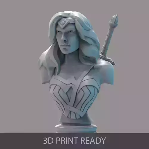 Wonder woman bust