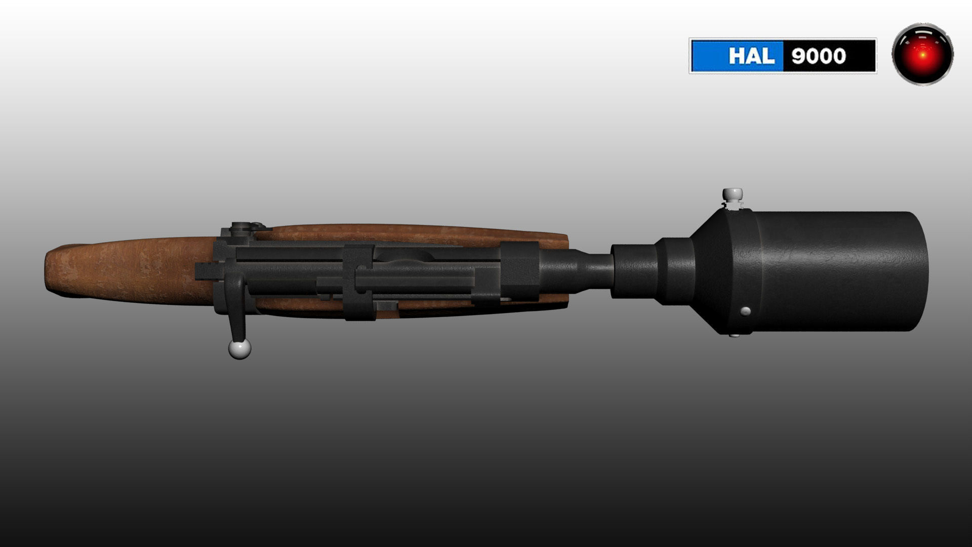 Jawa ion blaster CA 87 3D model_16