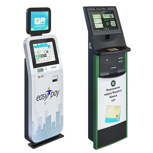 Easy pay terminal 3D model