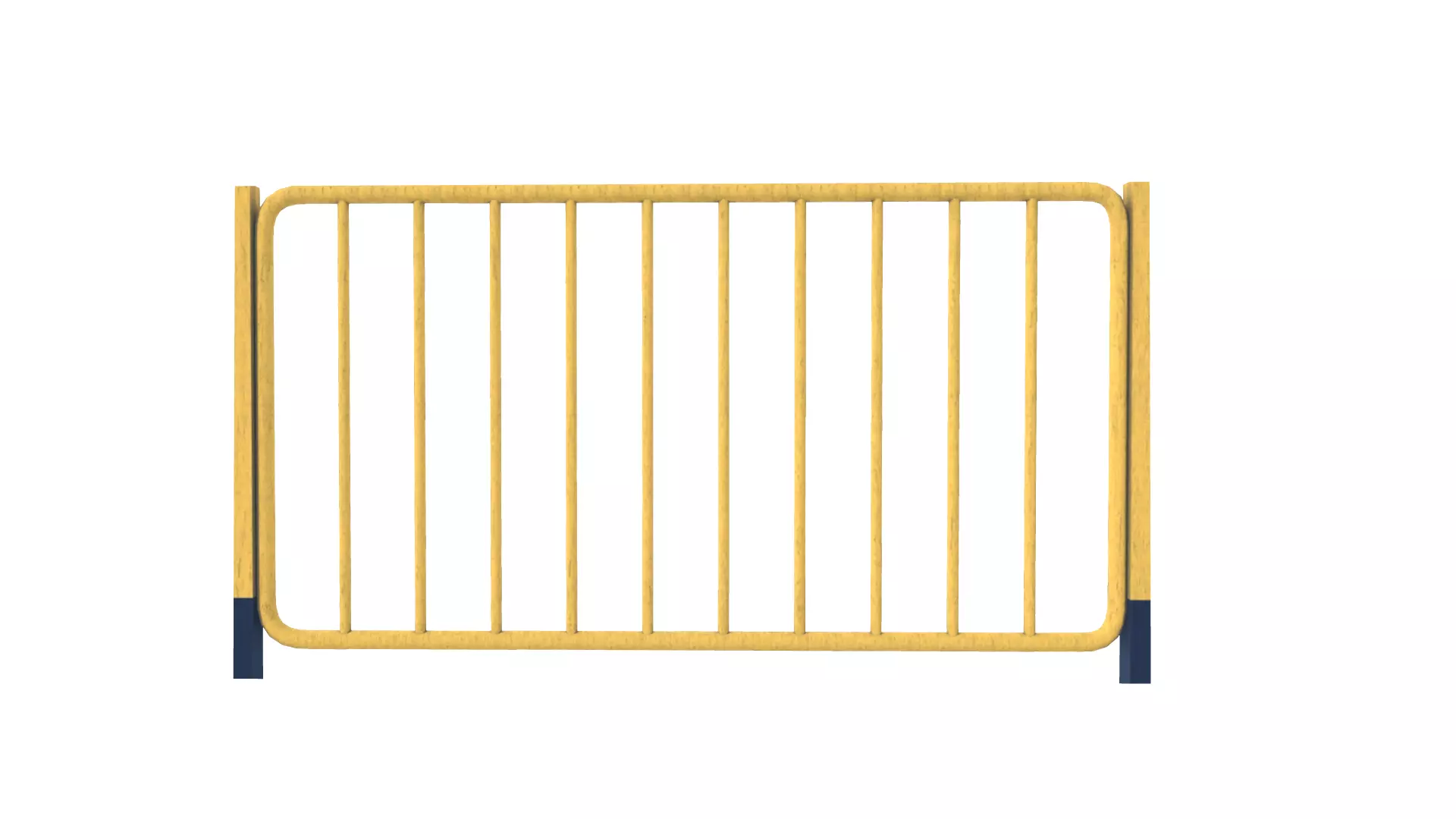 Barricade Low-poly 3D model