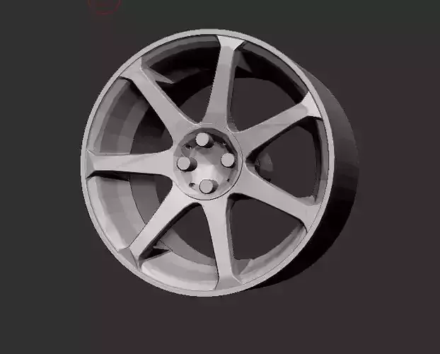 Konig Tantrum Wheels 3D Print Ready 3D print model Rims  3D print model
