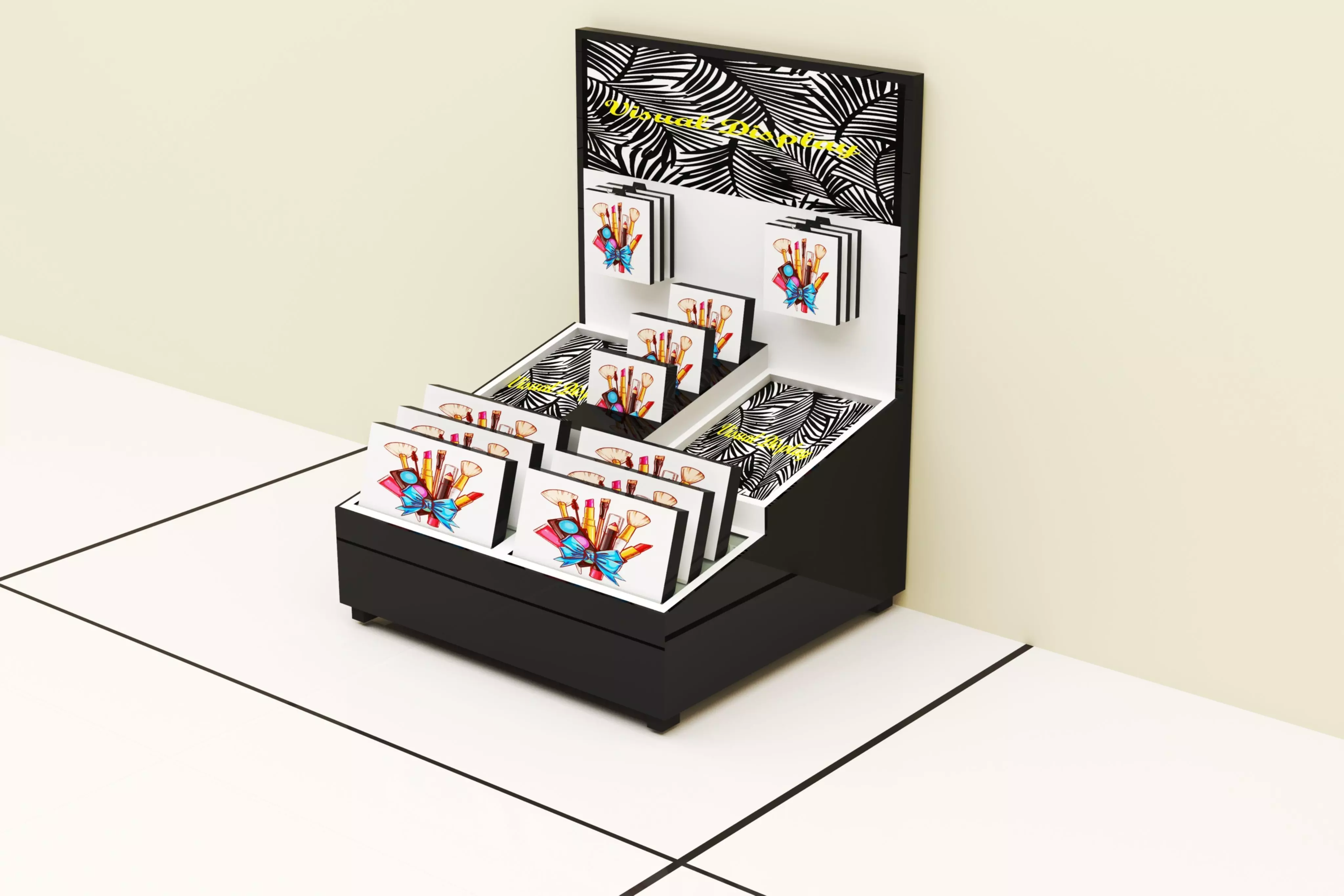 STALL cd display stand Free 3D print model