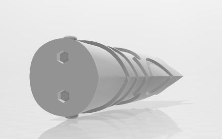 Raiden Shogun Musou no Hitotachi Ultimate Sword  3D print model_2