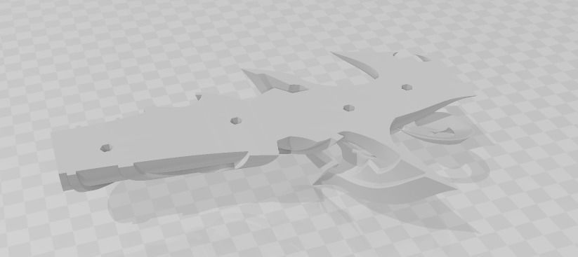 Raiden Shogun Musou no Hitotachi Ultimate Sword  3D print model_3