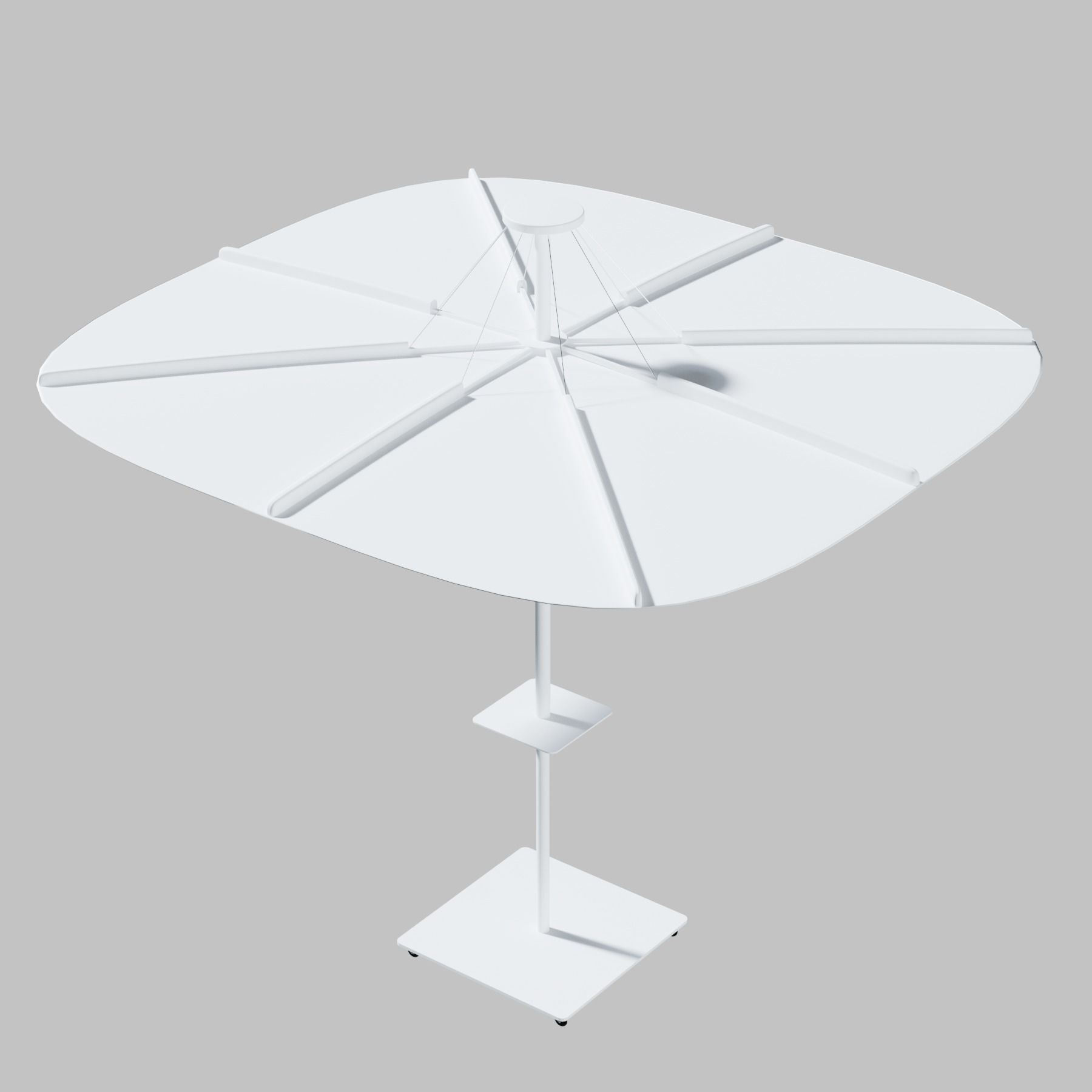 Infina UX garden parasol 3D model_13