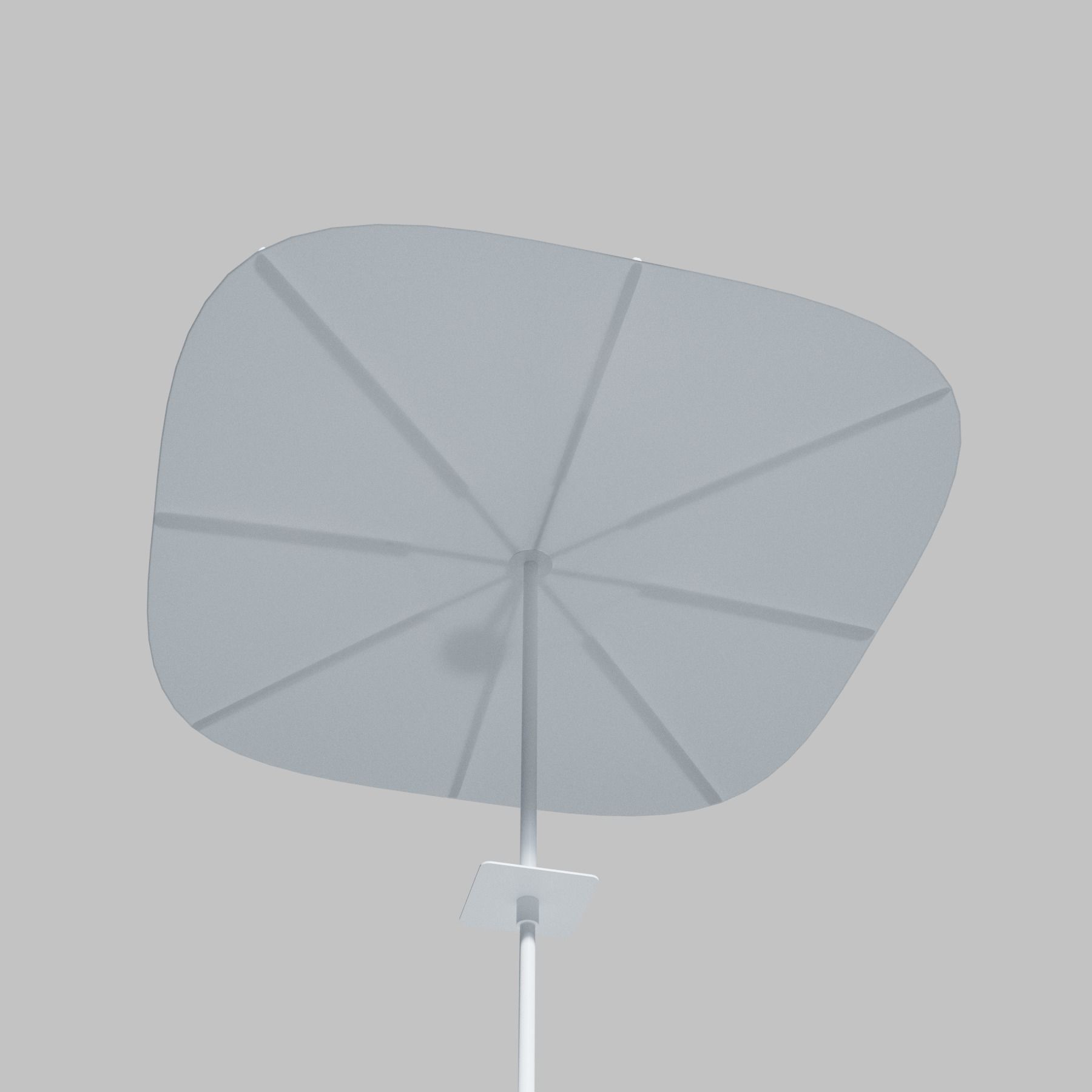 Infina UX garden parasol 3D model_16