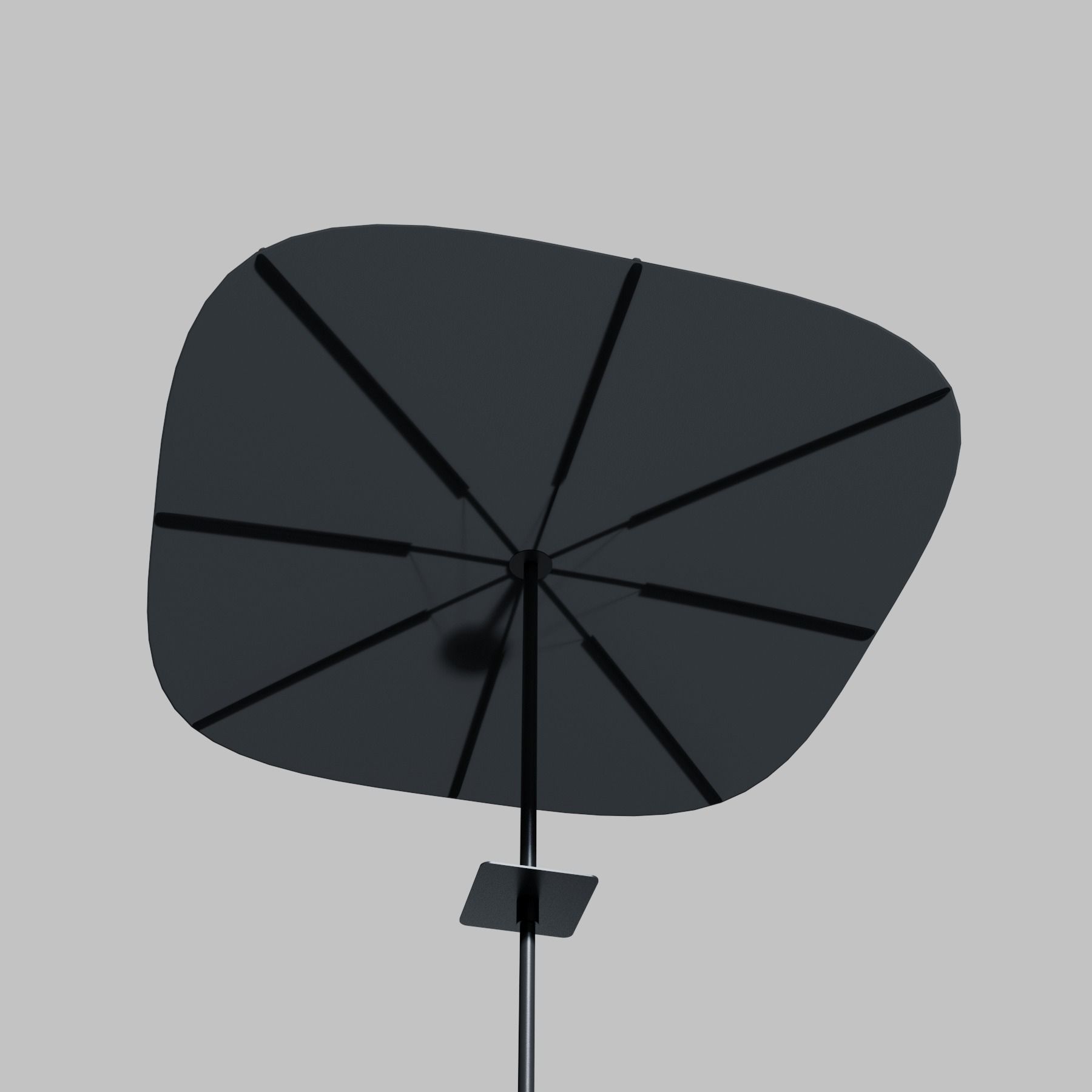 Infina UX garden parasol 3D model_17