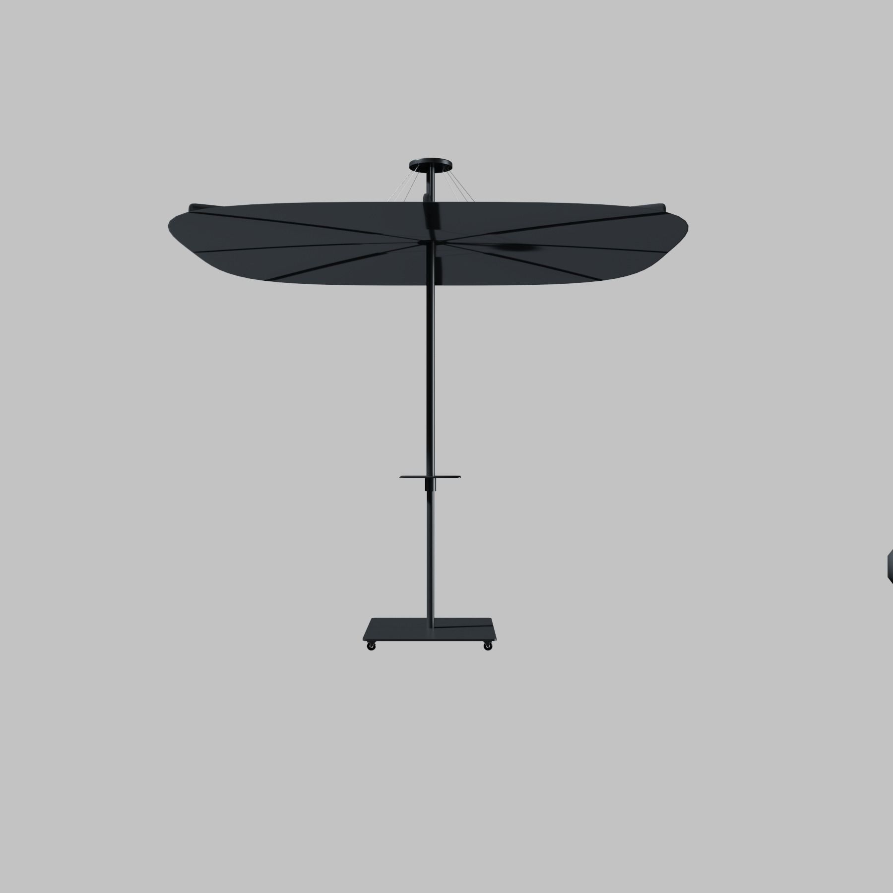 Infina UX garden parasol 3D model_11
