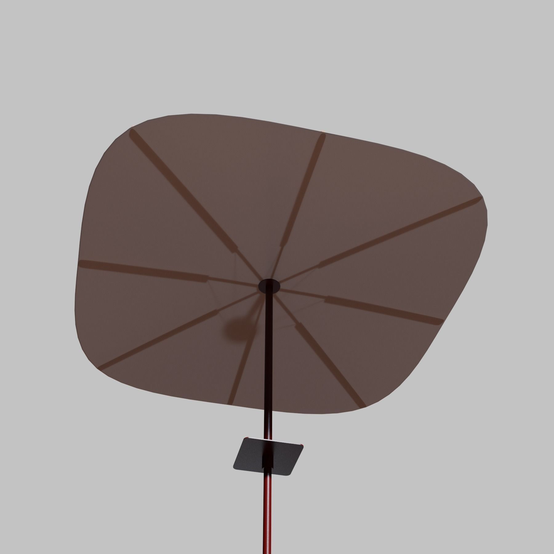 Infina UX garden parasol 3D model_15