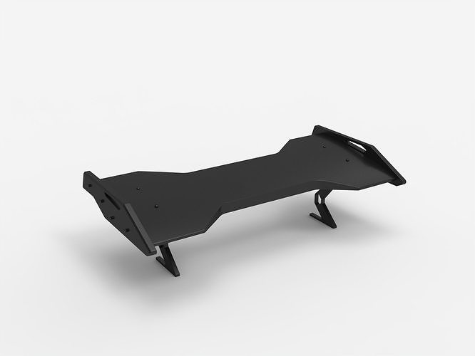 Spoiler max carbon auto  3D model