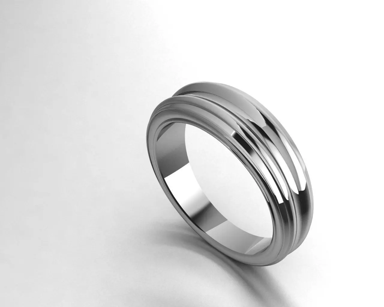 basic ring Free 3D print model