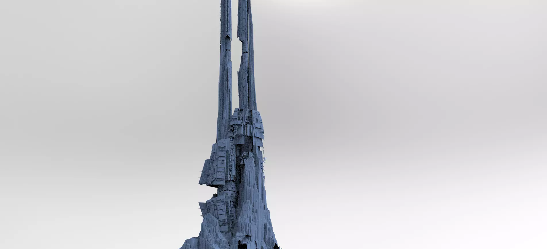 Star Freighter Tower 5 3D model
