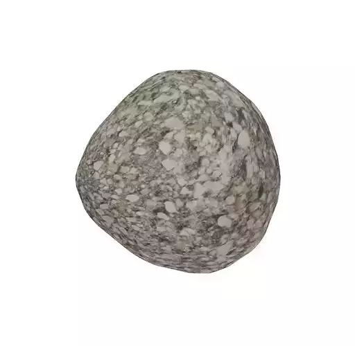 Gigantic Solid Rock Low-poly 3D model