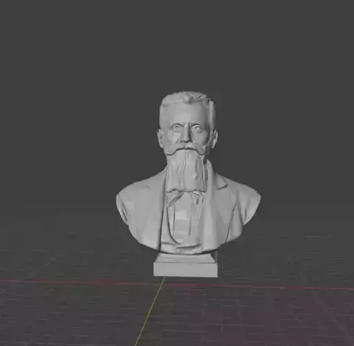 Theodor Herzl 3D print model