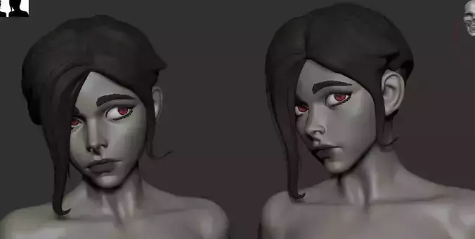 Female Pose Basemesh