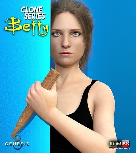Clone Series - Betty For G8F And G81F 3D model