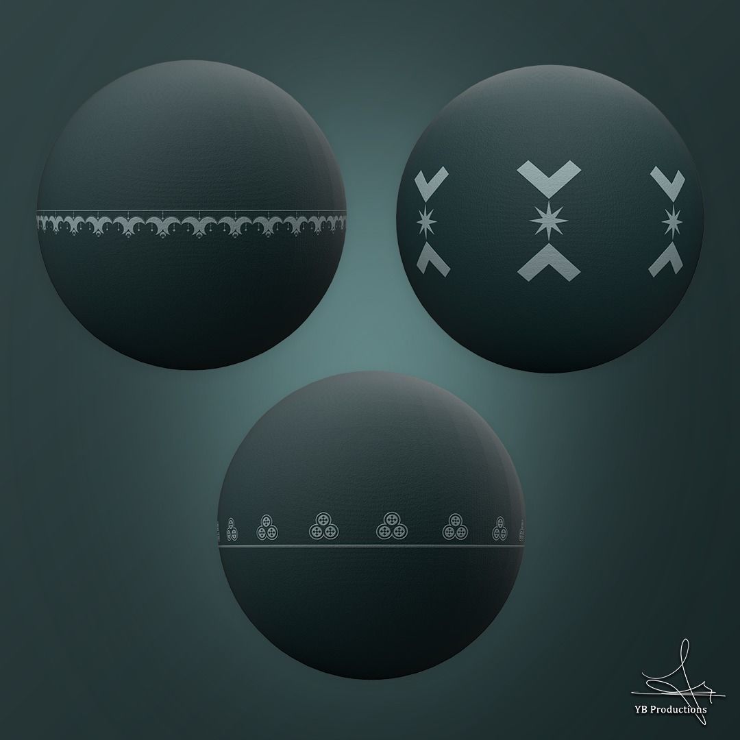 Male winter cloths 3D model_6