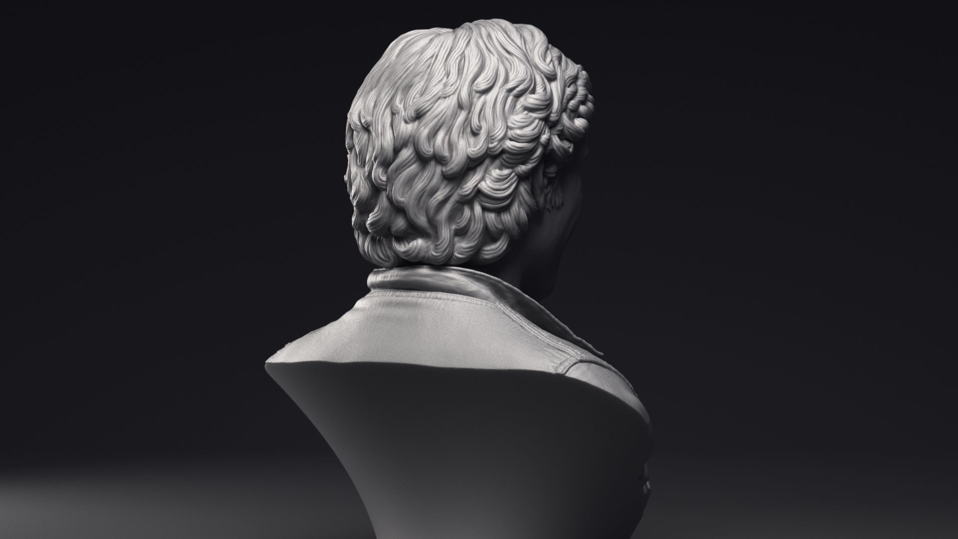 Harrison Ford as Han Solo Bust Printable 3D Model 3D print model_22