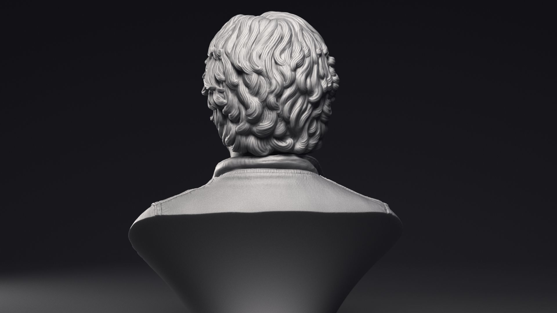 Harrison Ford as Han Solo Bust Printable 3D Model 3D print model_20