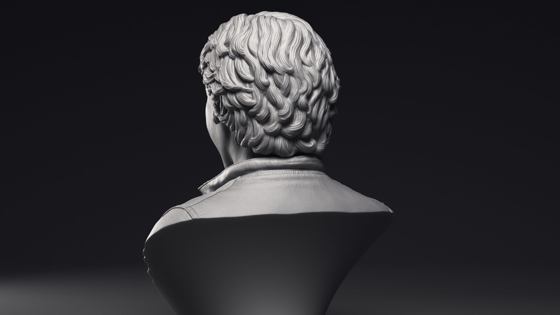 Harrison Ford as Han Solo Bust Printable 3D Model 3D print model_19