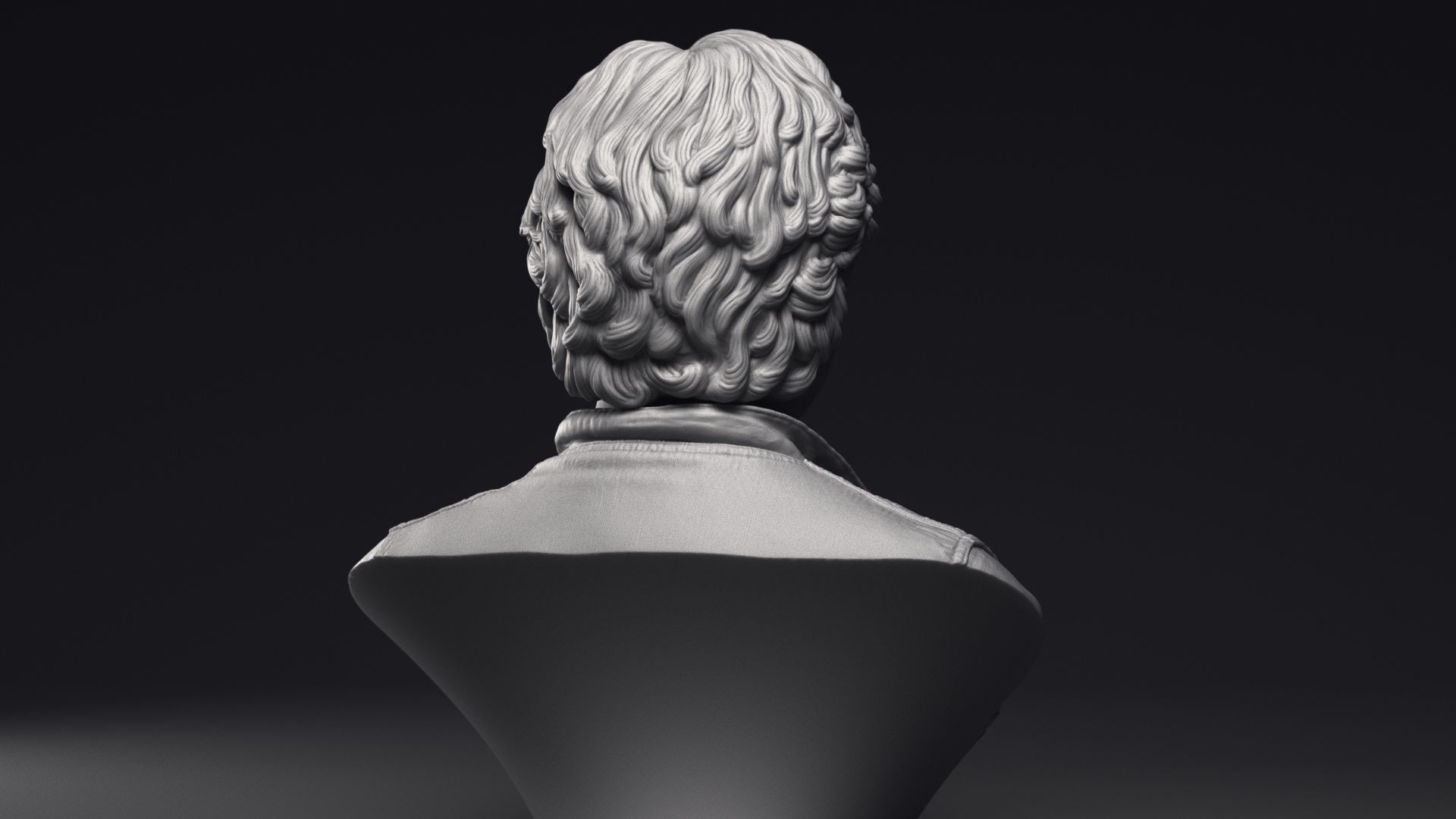 Harrison Ford as Han Solo Bust Printable 3D Model 3D print model_21