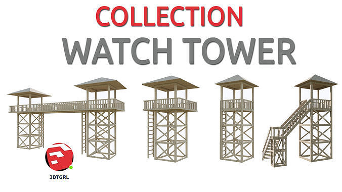 TOWERS COLLECTION-4 PIECE 