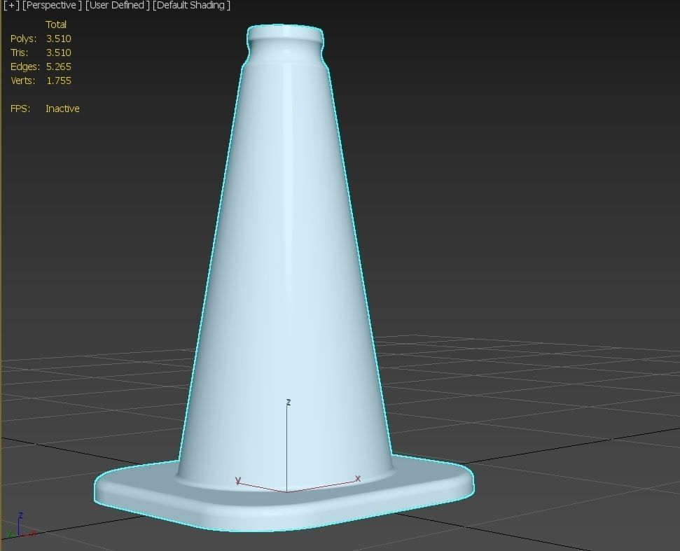 Road Cone Collection 1 - 7 Models _37