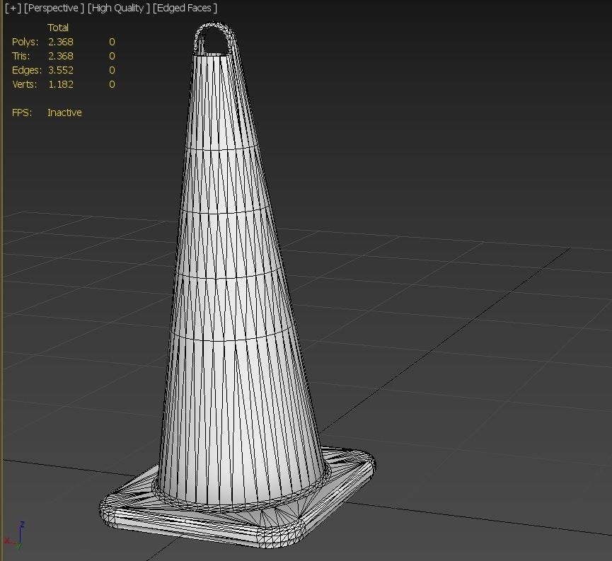 Road Cone Collection 1 - 7 Models _98