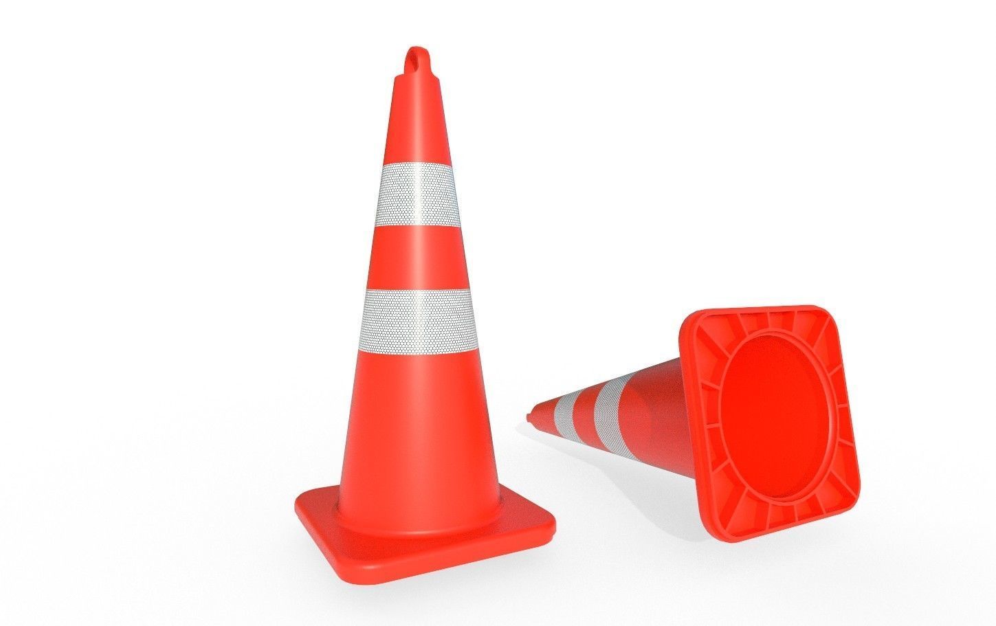 Road Cone Collection 1 - 7 Models _8