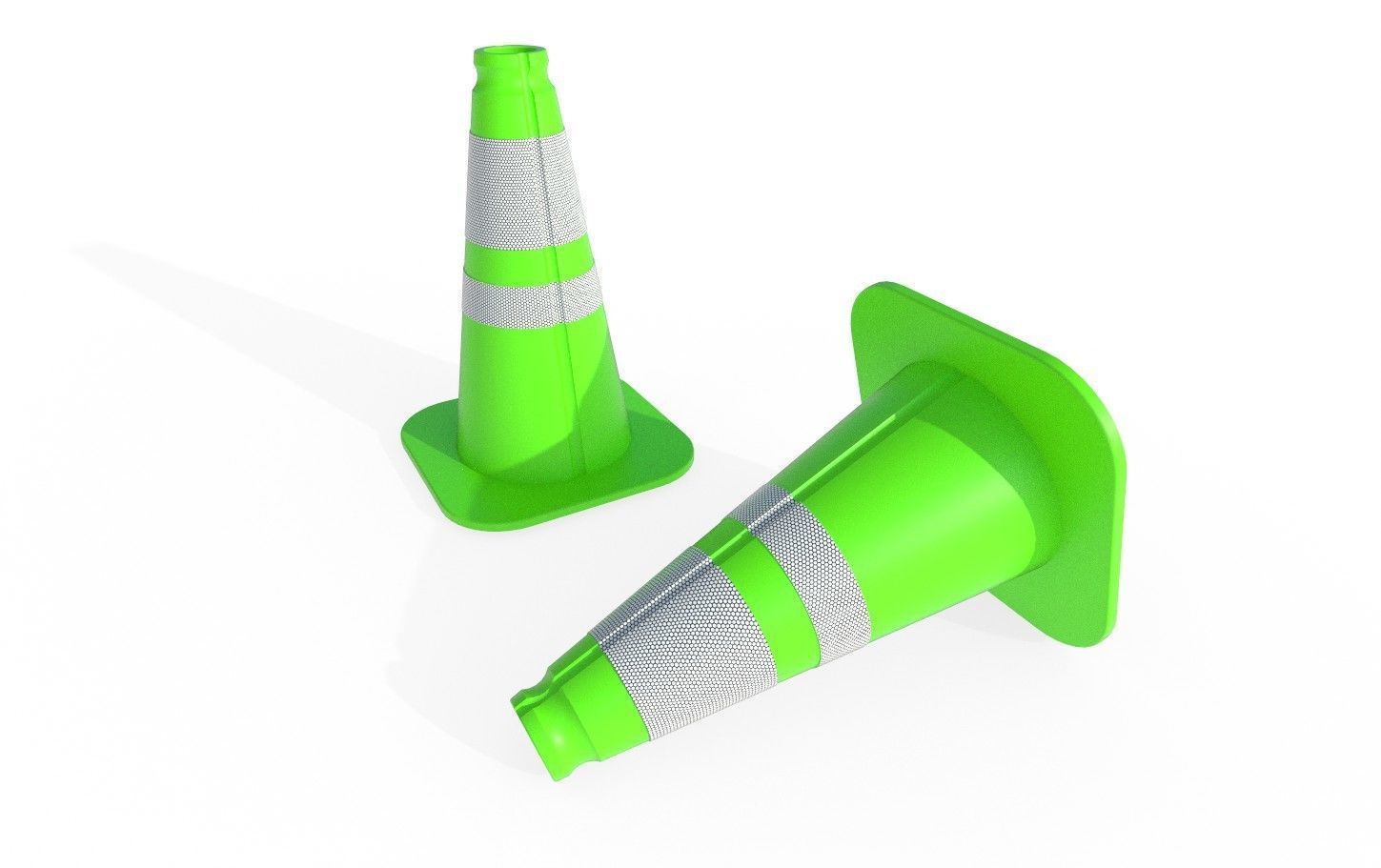 Road Cone Collection 1 - 7 Models _48