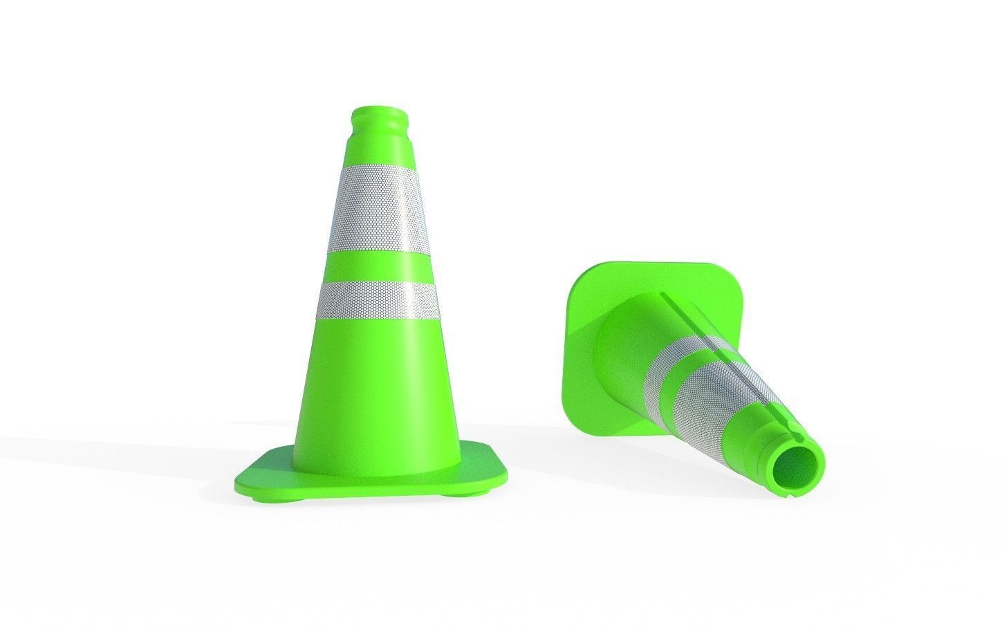 Road Cone Collection 1 - 7 Models _44