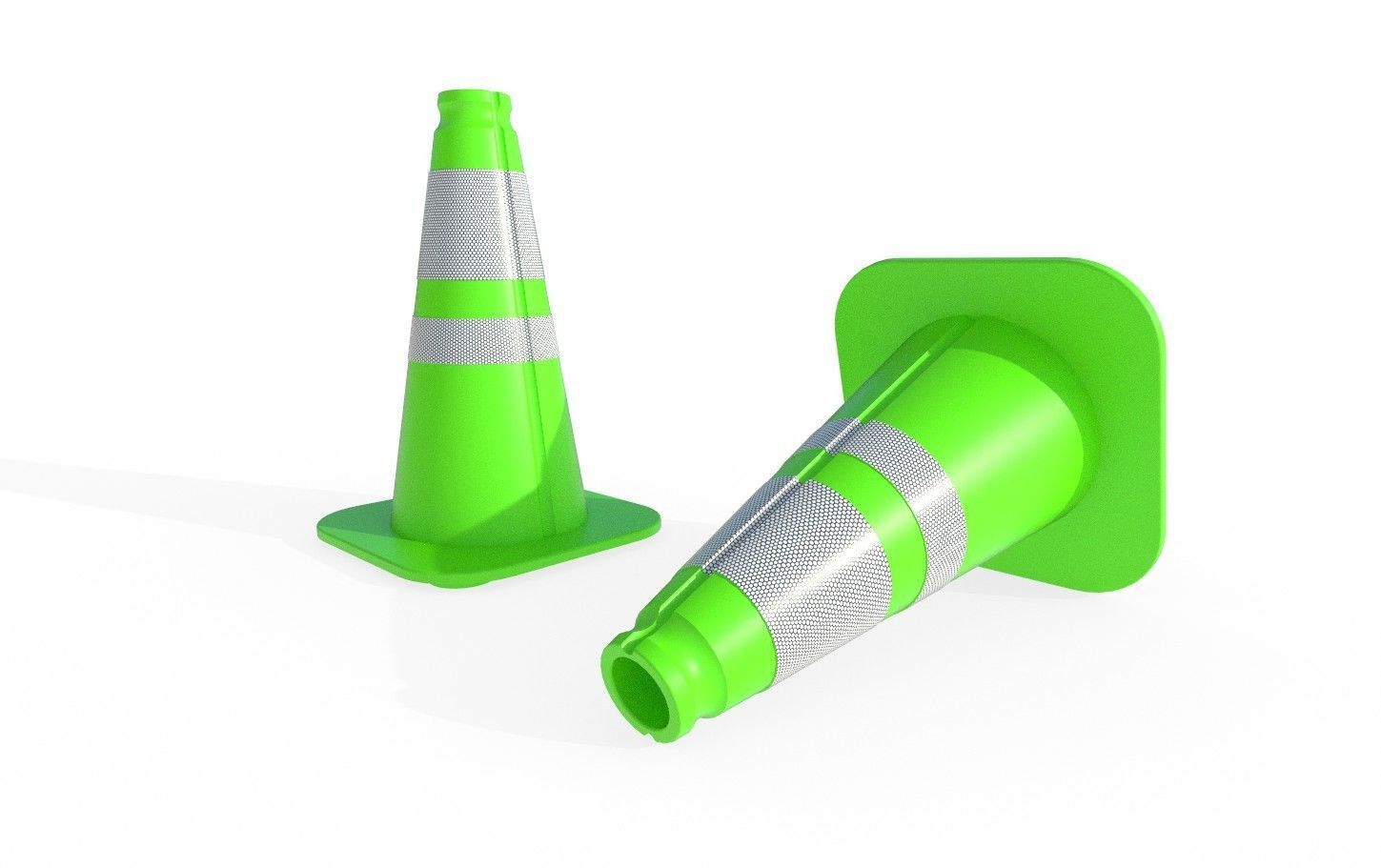 Road Cone Collection 1 - 7 Models _49